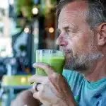 Keto smoothie, koolhydraatarm ontbijt, groene smoothie, gezond afvallen, keto recepten, avocado smoothie, spinazie smoothie, gember gezondheid, kokosmelk recept, detox smoothie