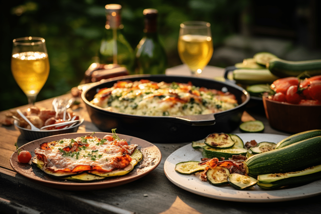 keto diner recepten met courgette - kaythode - keto voor beginners - gezonde ketorecepten - keto dieet ontbijt recepten