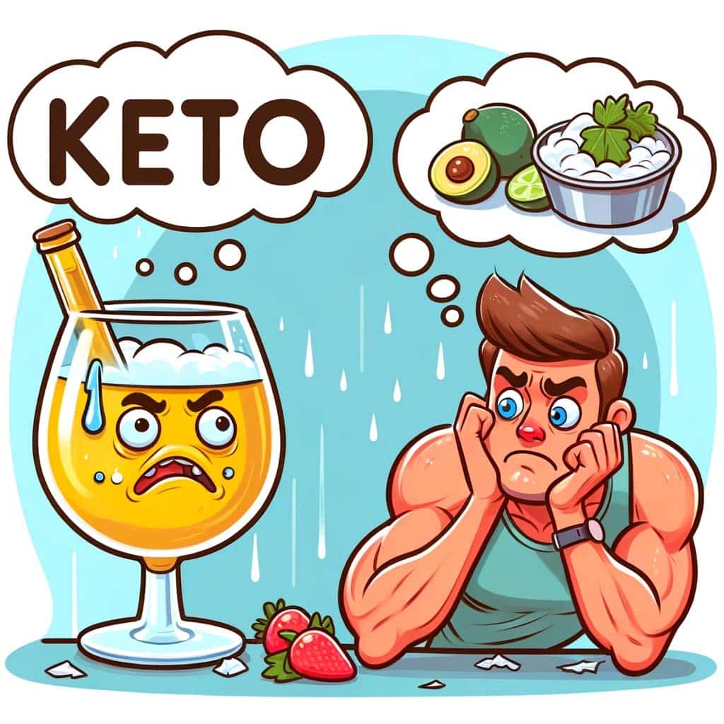 Keto en Alcohol - Keto Meme - Alcoholvrije keto drankjes