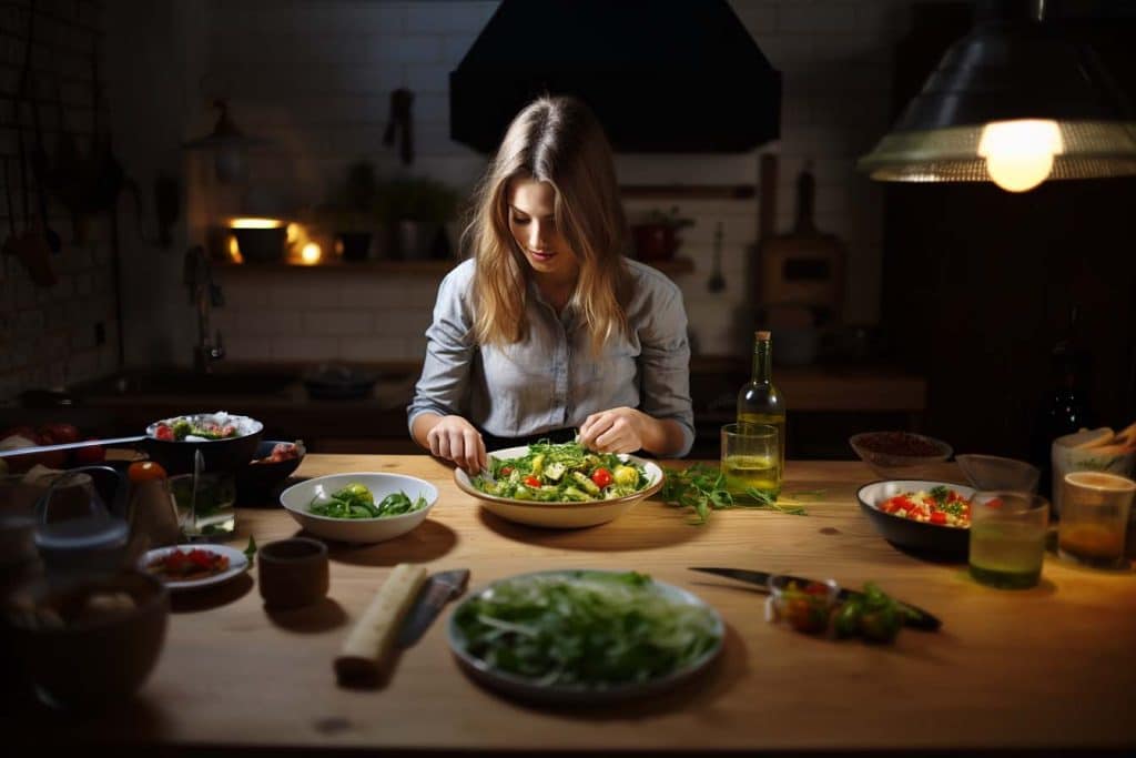 Avocado kipsalade, Gezonde lunchrecepten, Citroen olijfolie dressing, Keto-vriendelijke salades, Eiwitrijke maaltijden, Snelle gezonde salades, Avocado recepten, Kip salade ideeën, Voedzame salades, Glutenvrije lunch, Makkelijke maaltijden, Gezonde eetinspiratie, Verse salade recepten, Koolhydraatarme lunches, Voedzame lunchkeuzes