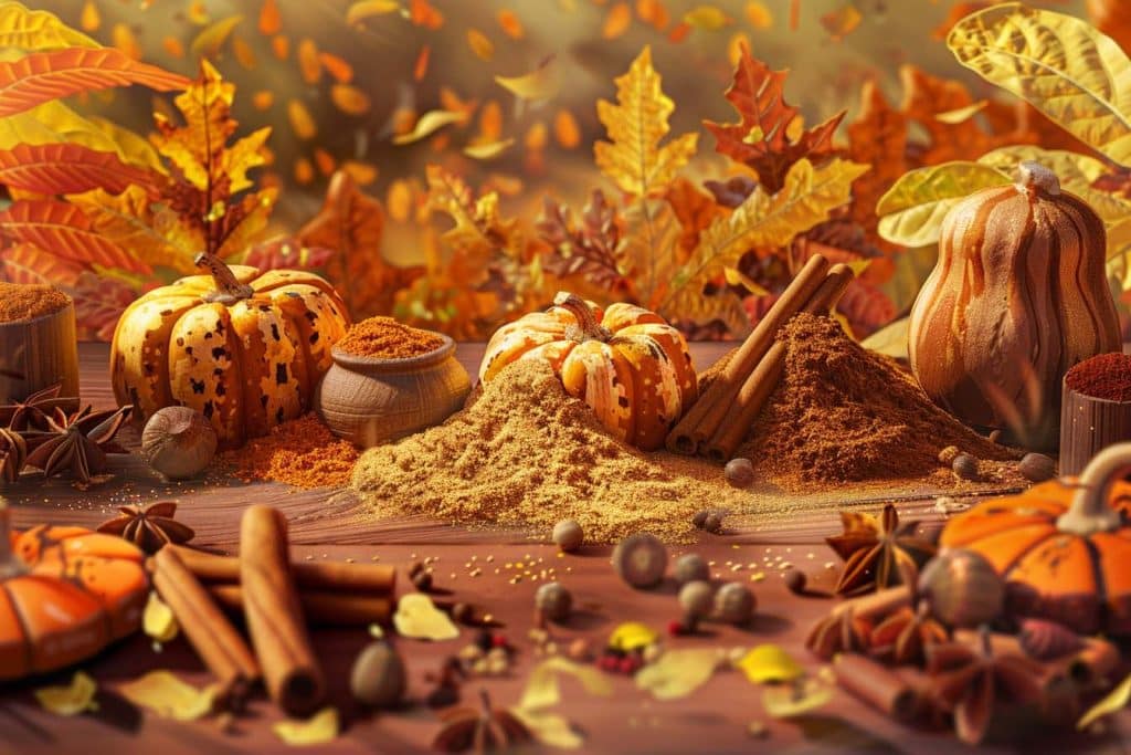 Pumpkin Spice, kaneel, gember, nootmuskaat, kruidnagel, piment, herfst, keto, gezonde specerijen, pompoenkruiden, zelf pumpkin spice maken, pumpkin spice recept