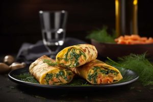 "Keto eiwrap recept, Gerookte zalm ontbijt, Keto lunchideeën, Roomkaas vullingen, Eiwitrijke maaltijden, Lage koolhydraten wraps, Gezonde visrecepten, Keto ontbijt wraps, Creatieve keto gerechten, Voedzame keto maaltijden, Glutenvrije wrap opties, Snelle keto recepten, Keto dieet inspiratie, Luxe keto maaltijden, Verse kruiden in keto."