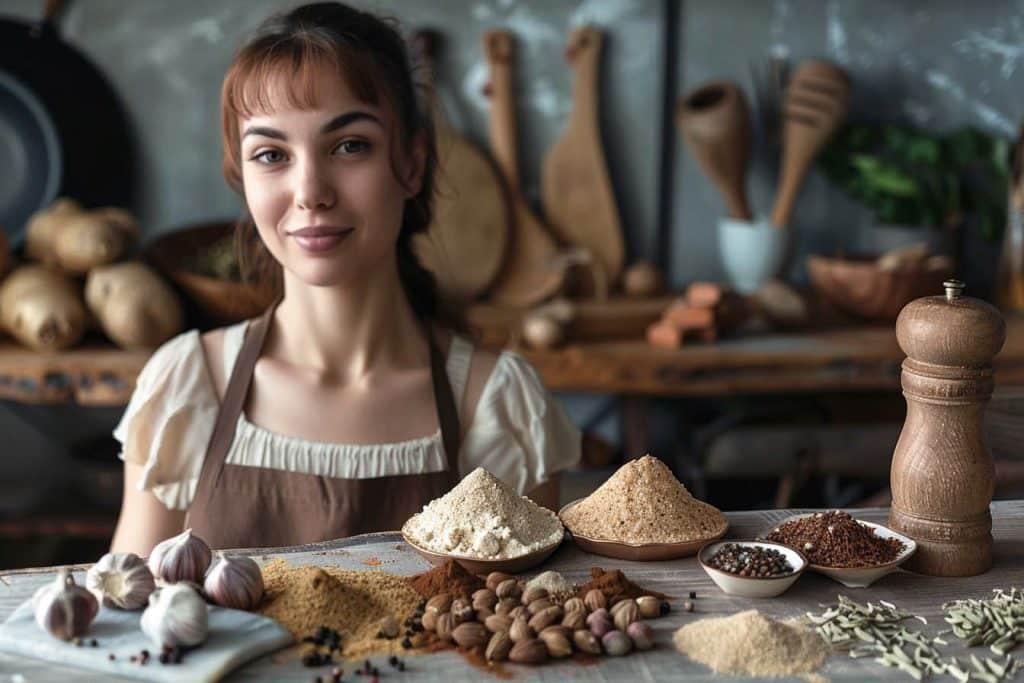Quatre Epices, witte peper, nootmuskaat, kruidnagel, gember, Franse keuken, keto-specerijen, verfijnde smaken, zelfgemaakte kruidenmix, franse kruiden, franse smaken, zelf kruidenmix maken, zelfgemaakte specerijenmix, gezond keto