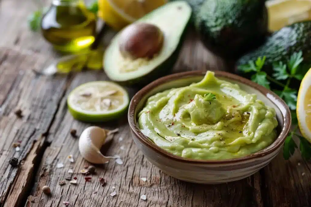 Avocado, Citroen, Aioli, Gezonde saus, Keto, Eenvoudige recepten, Vegan opties, avocado-citroen aïoli, keto aïoli, keto saus, koolhydraatarme saus, low-carb saus, low-carb aïoli, koolhydraatarme aïoli, keto recept