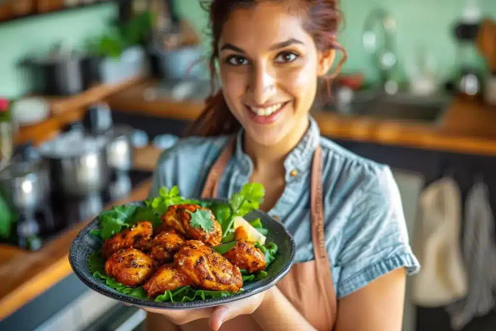 Keto Kip Tandoori, Gezonde Recepten, Keto Dieet, Kippendijen, Griekse Yoghurt, Garam Masala, Glutenvrij, Koolhydraatarm, koolhydraatarm dieet, gezond koolhydraatarm, keto kip, kip tandoori, keto kip tandoori recept