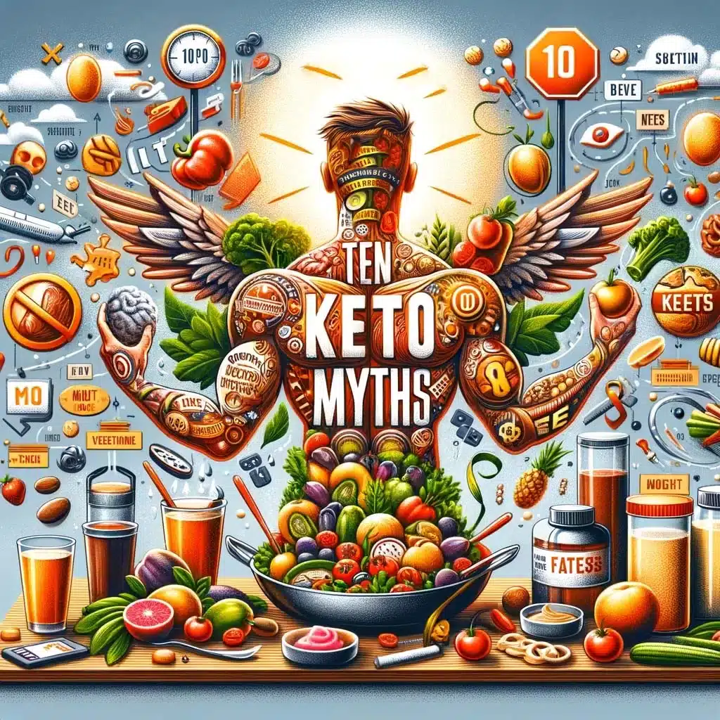 Keto mythes, gezonde keto, afvallen met keto, keto en groenten, keto fruit, onbewerkte voeding, keto levensstijl, Gezond keto dieet, gezond keto, gezond ketogeen,