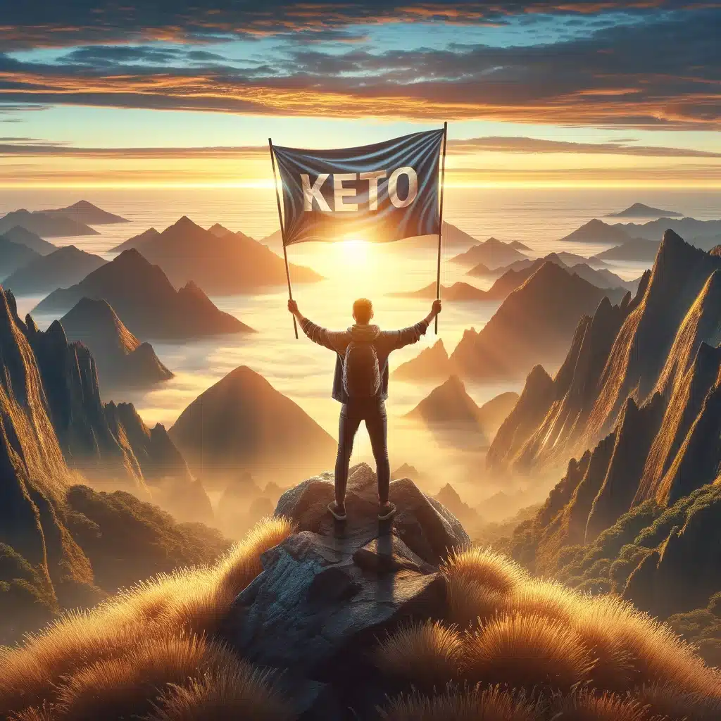 Keto-reis, Positieve mindset, Doelen stellen, Emotionele triggers, Focus en discipline, Maaltijdplanning, Kleine overwinningen vieren, Keto-community, Voortgang reflecteren, Geloof in verandering, Duurzame transformatie, Keto-dieet, Mentale veerkracht, Gemeenschapsondersteuning, Flexibiliteit en aanpassingsvermogen, Persoonlijke groei, Keto succesverhaal, Gezondheid en welzijn, Keto succesverhaal, Voedingsstrategieën, Motivatie en inspiratie