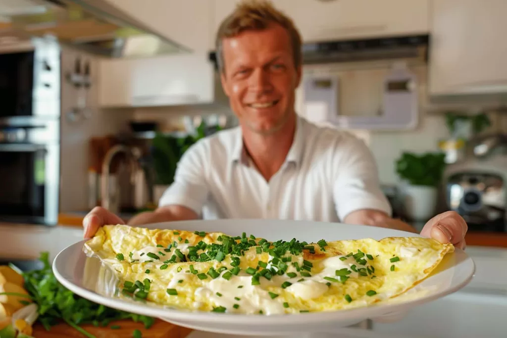 mascarpone, kruiden, omelet, gezond ontbijt, keto recept, verse kruiden, eenvoudige bereiding, mascarpone omelet met kruiden, mascarpone omelet, keto recept met mascarpone, koolhydraatarm ontbijt, keto ontbijt