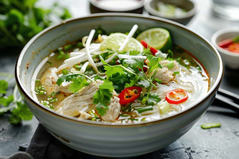 vietnamese pho., best vietnamese pho recipe, vietnamese pho noodle soup, vietnamese pho maken, noedelsoep vietnamese pho, vietnamese pho soup, vietnamese pho kip, recept vietnamese pho, vietnamese pho, vietnamese pho soep, vietnamese pho recept, Keto Vietnamese Pho, koolhydraatarme soep, gezonde pho, keto recept, keto noedels, vetarme pho, keto dinerideeën