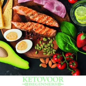 Keto 28 dagen menu PDF met weekmenu’s en recepten